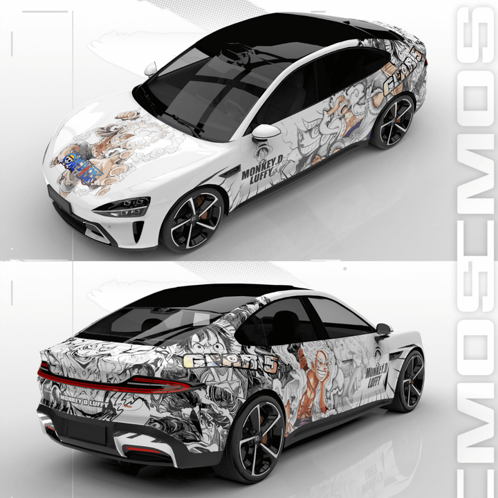 Monkey D. Luffy Vehicle Wrap
