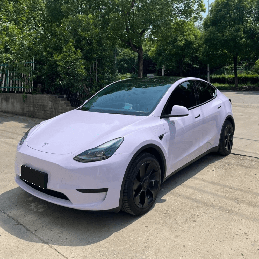 Pastel Purple Car Wrap