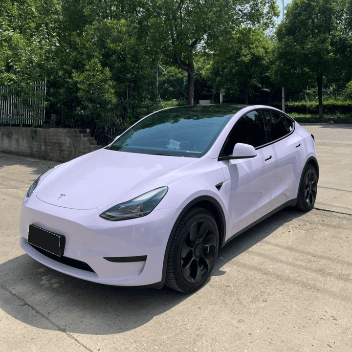 Pastel Purple Car Wrap