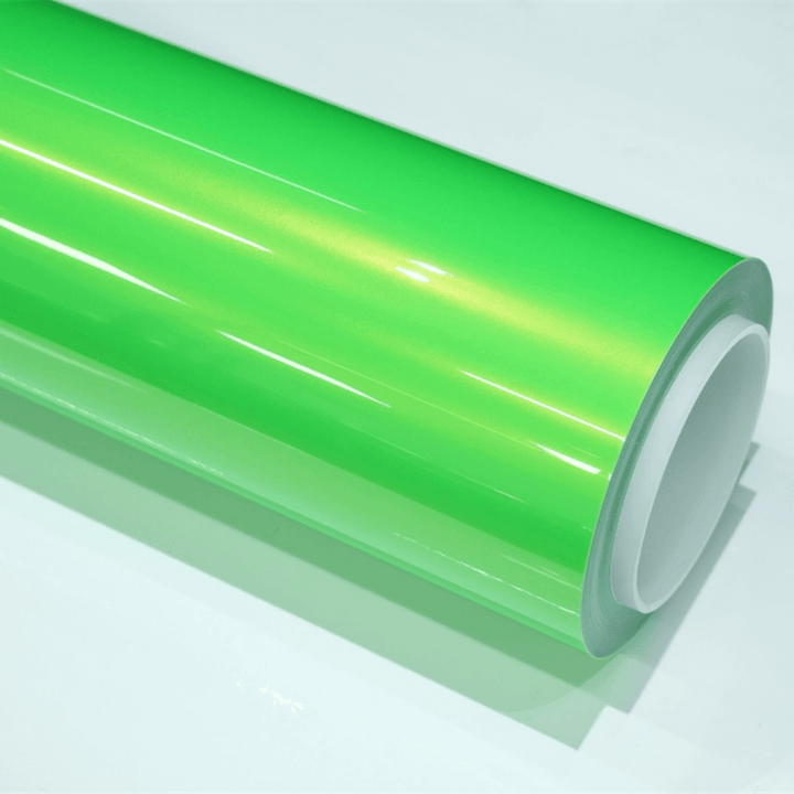 Pearlescent Neon Green Color PPF