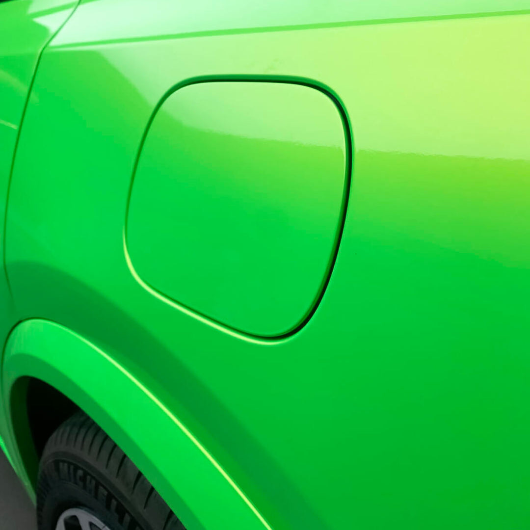 Pearlescent Neon Green Color PPF Vinyl