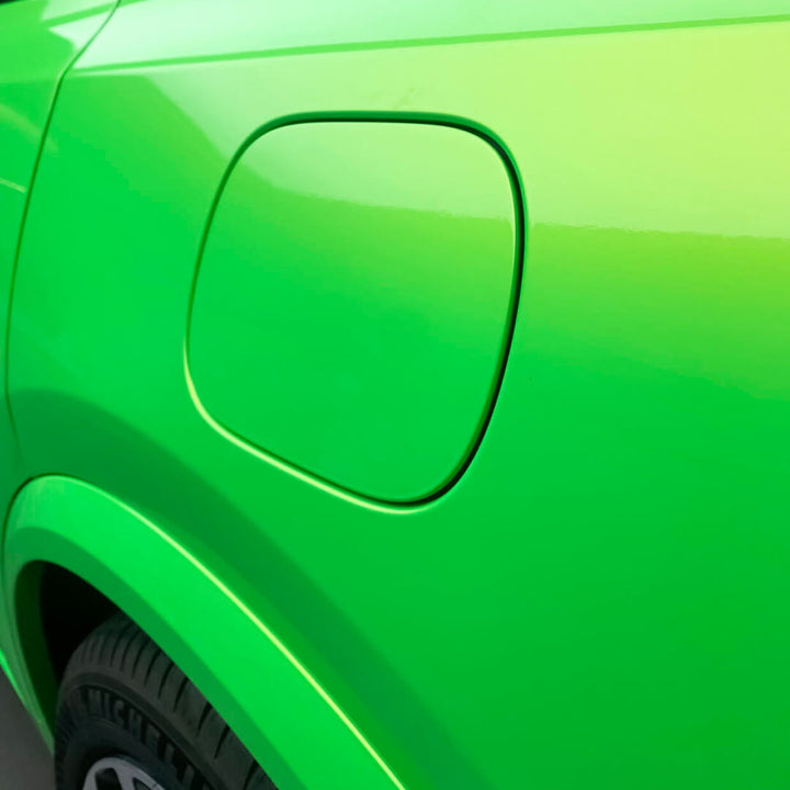 Pearlescent Neon Green Color PPF Vinyl