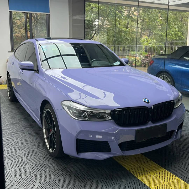 Periwinkle Purple BMW Wrap