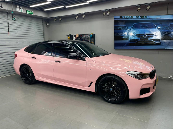 Pink Sakura Car Wrap