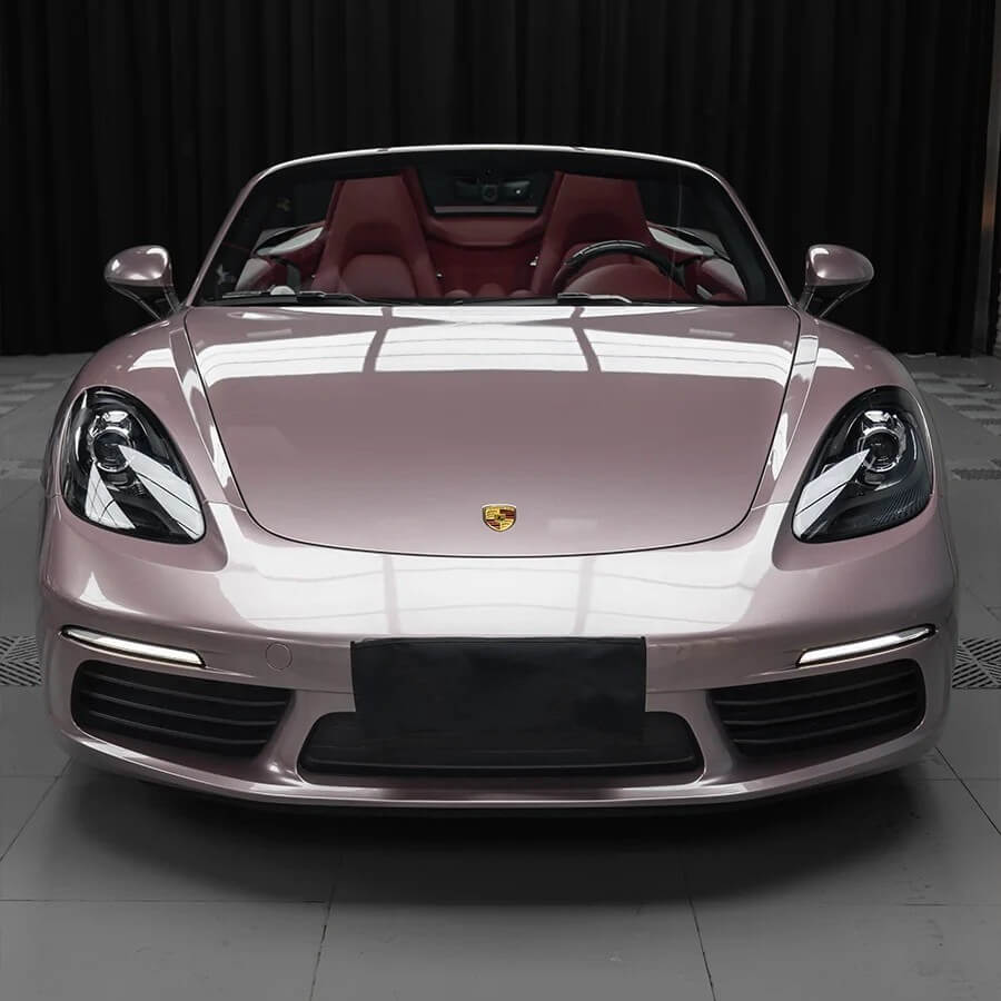 Porsche Frozenberry Color PPF