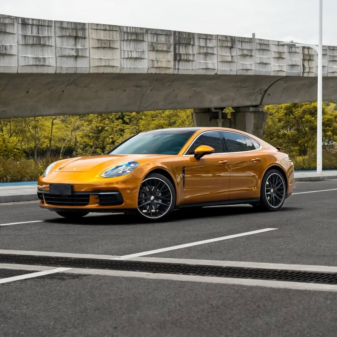 Porsche Madeira Gold Metallic Color PPF