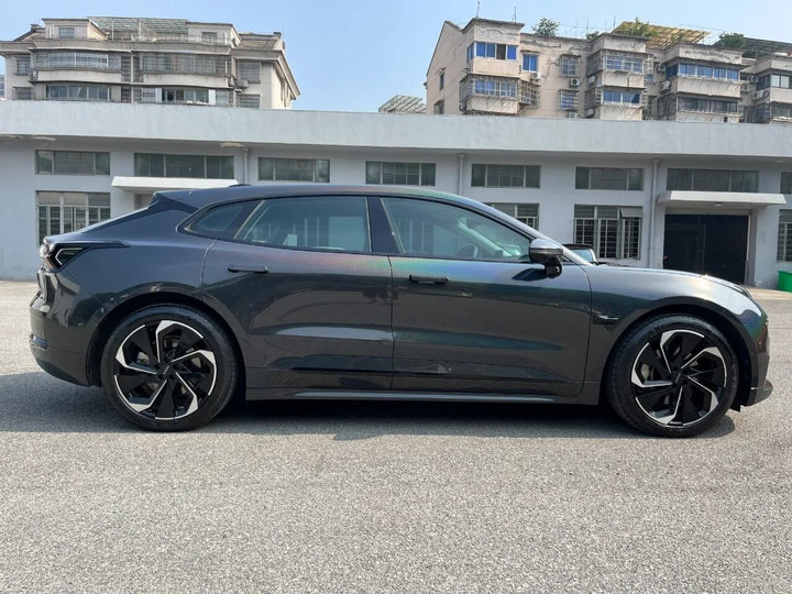 Rainbow Black car wrap