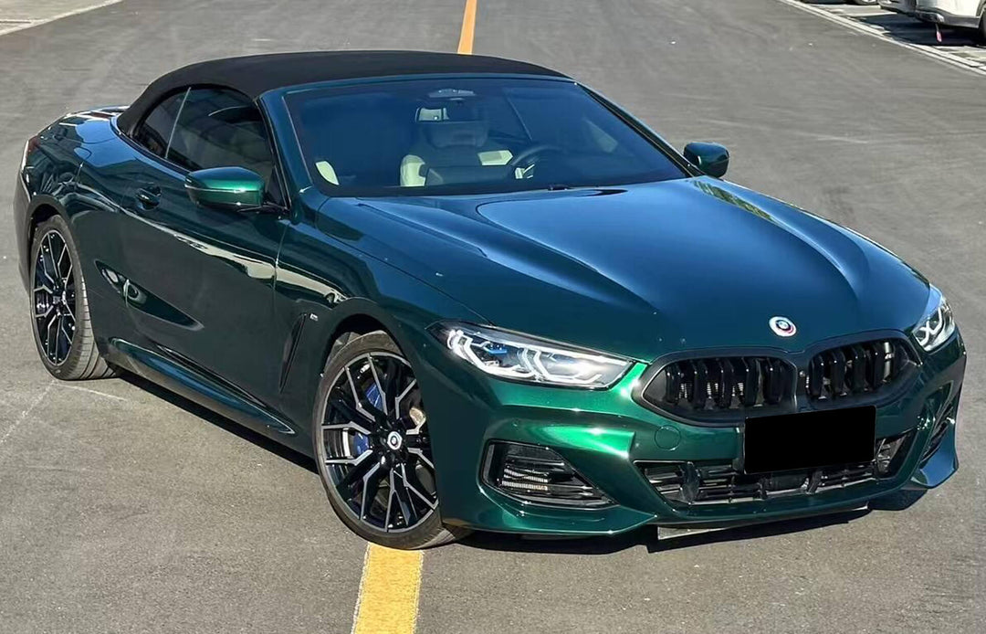 Royal Green Car Wrap
