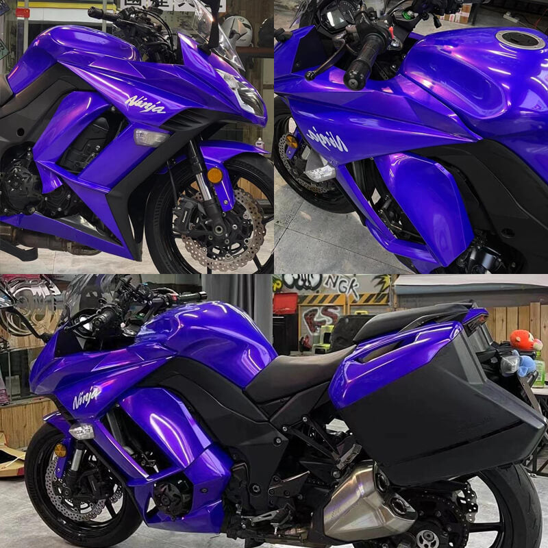 Royal Purple Vinyl Wrap