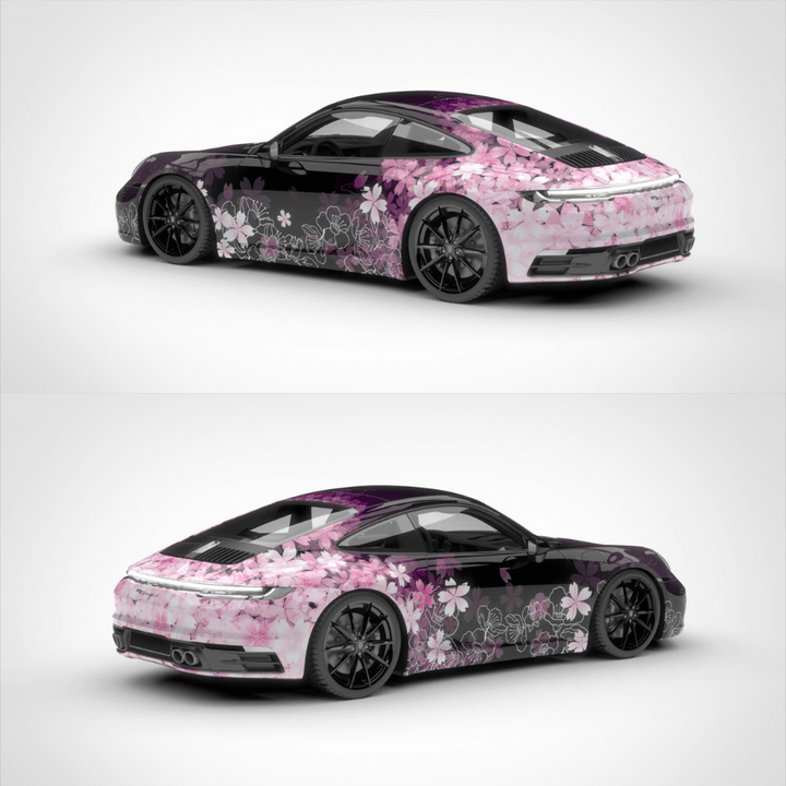 Sakura Vehicle Wrap