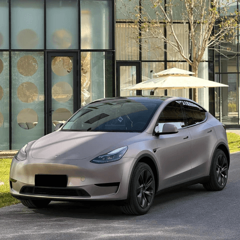 Satin Pinkish Brown Vinyl Wrap