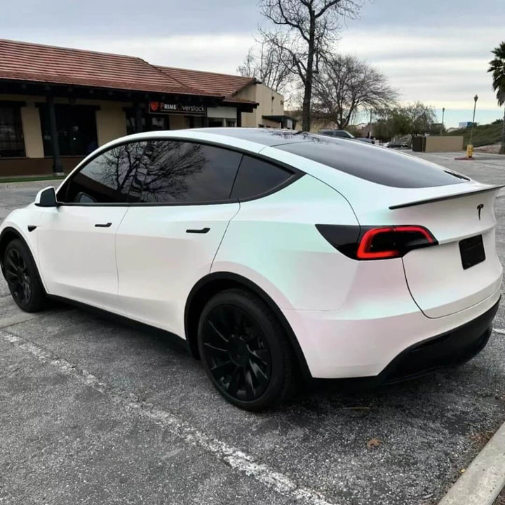 Satin Aurora White Wrap PPF