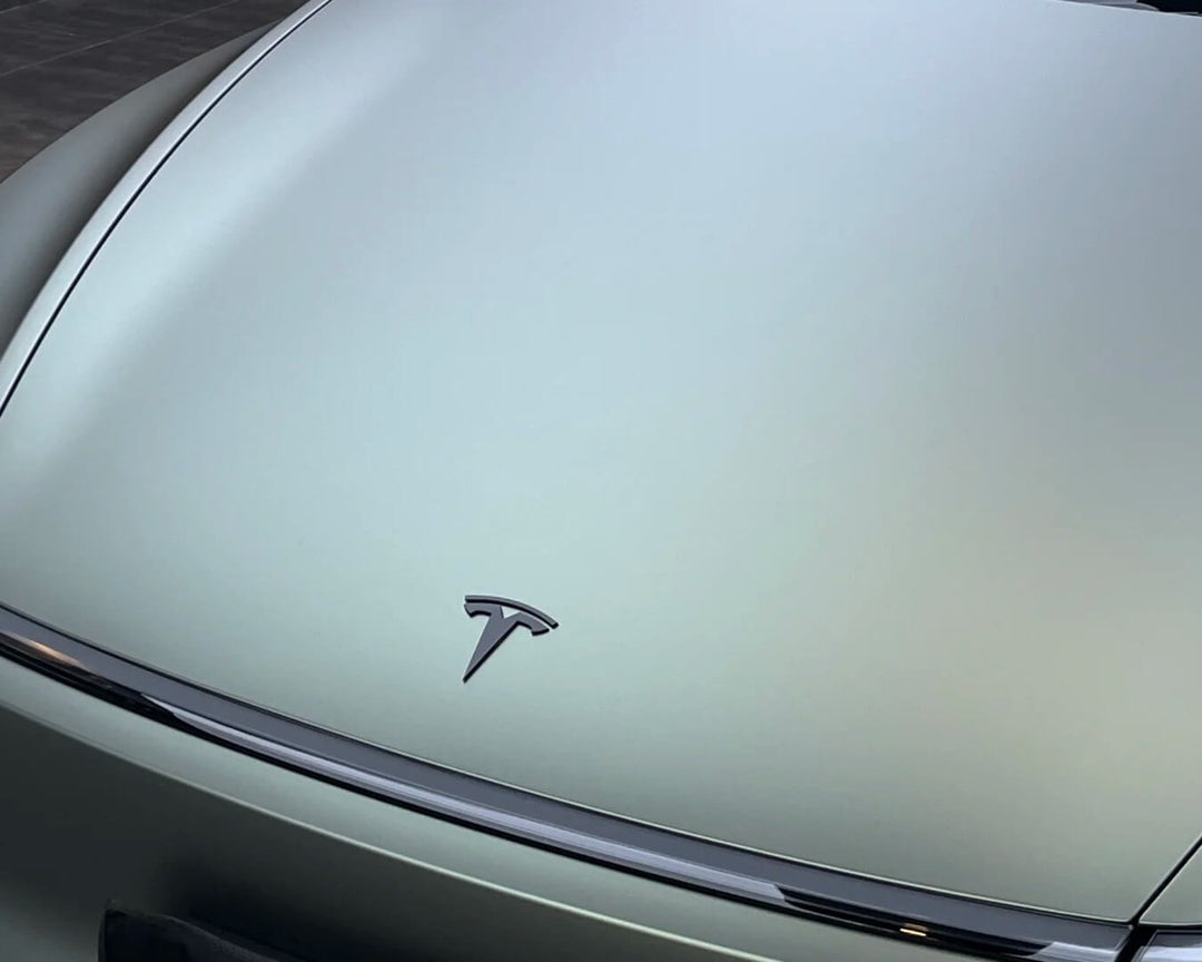 Satin Grey-Green Color PPF Wrap