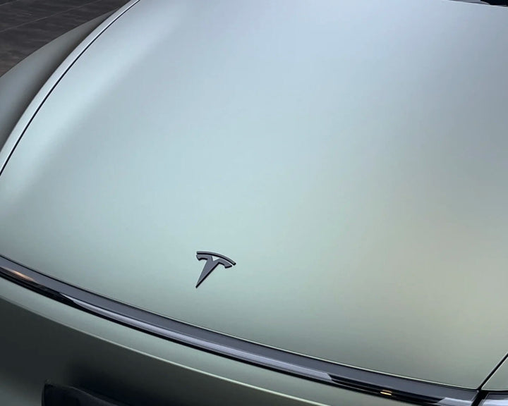 Satin Grey-Green Color PPF Wrap