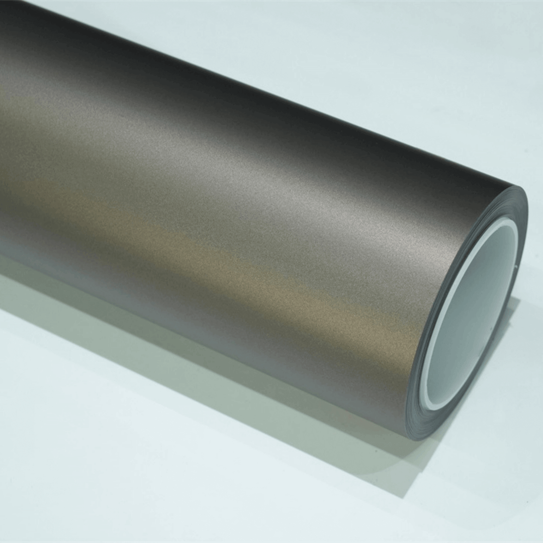 Satin Metallic Brown Gray Color PPF