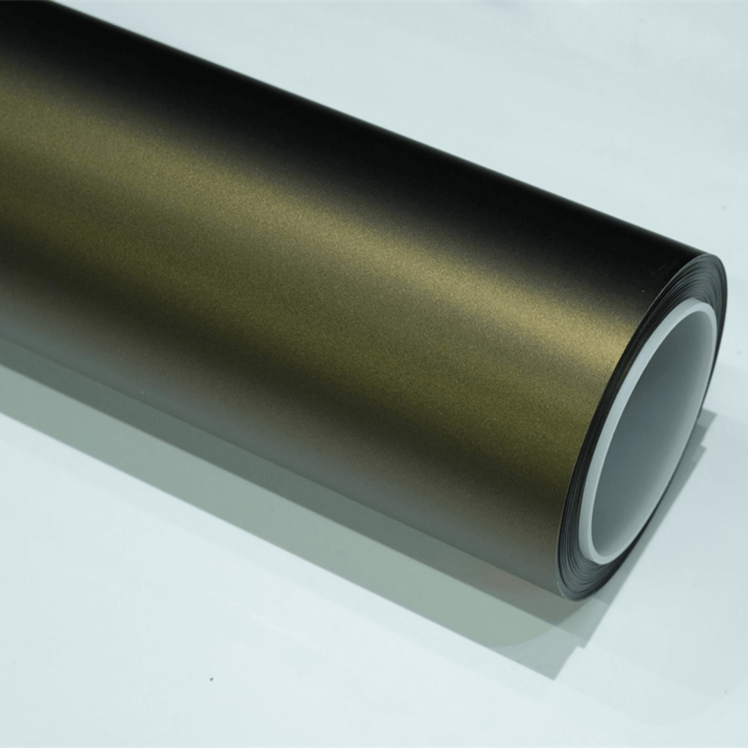 Satin Metallic Olive Brown Color PPF