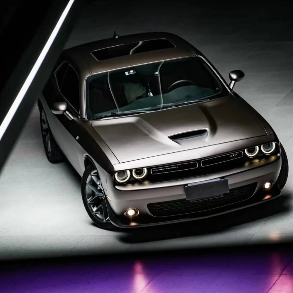 Satin Metallic Shadow Brown Car Wrap