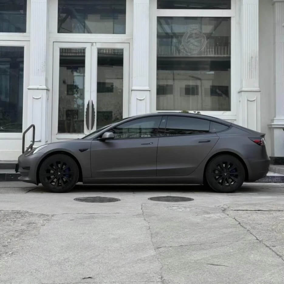 Satin Meteorite Gray Wrap PPF