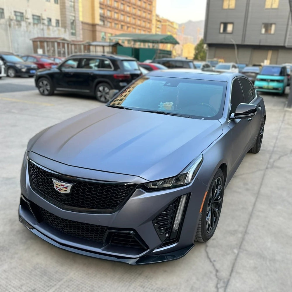 Satin Metallic Racing Blue Wrap PPF