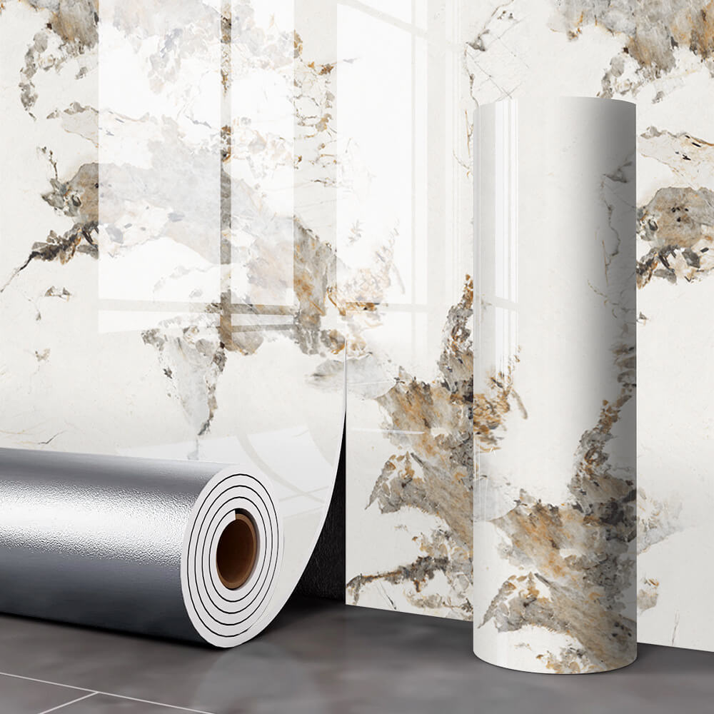 Self-Adhesive Artistic Cloud Marble Wallpaper