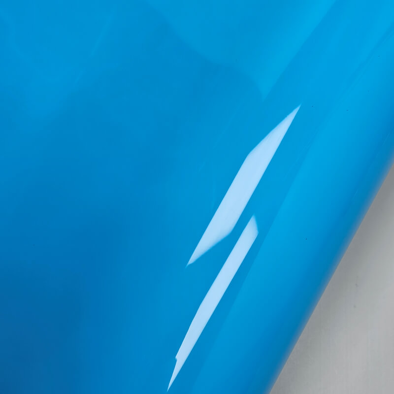 Skyline Blue Glossy Wrap