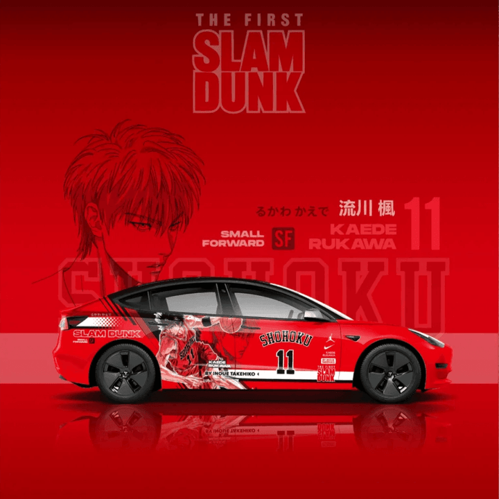 Slam Dunk Car Wrap