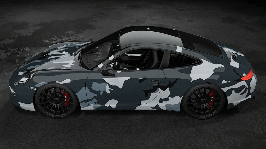 Snow Mountain Camouflage Vinyl Wrap