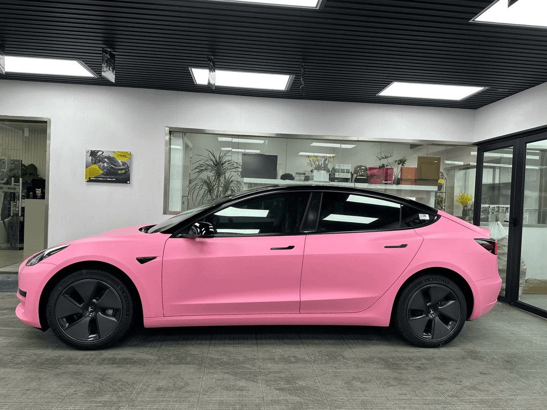 Super Matte Pink Vinyl Wrap