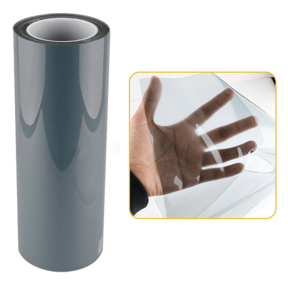 TPU Light Black Self-healing Headlight Tint Film