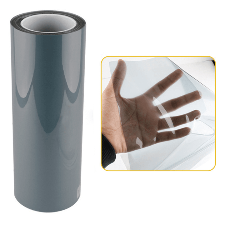 TPU Light Black Self-healing Headlight Tint Film