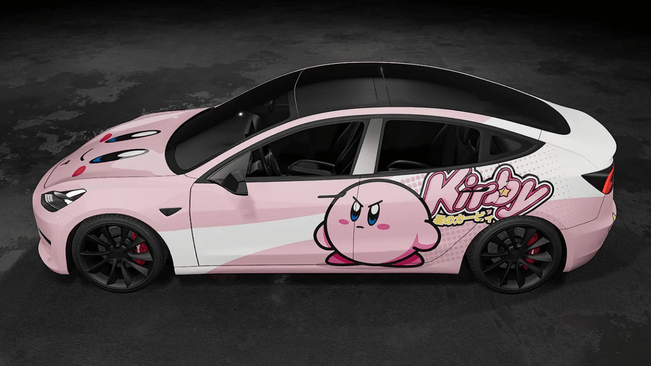 Kirby Car Wrap – yeswrap