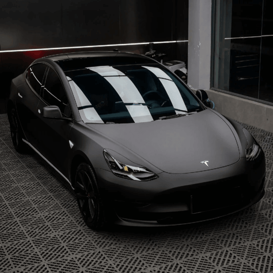 Tesla Cybertruck Wraps | Matte Black, PPF & Custom Cybertruck Vinyl ...
