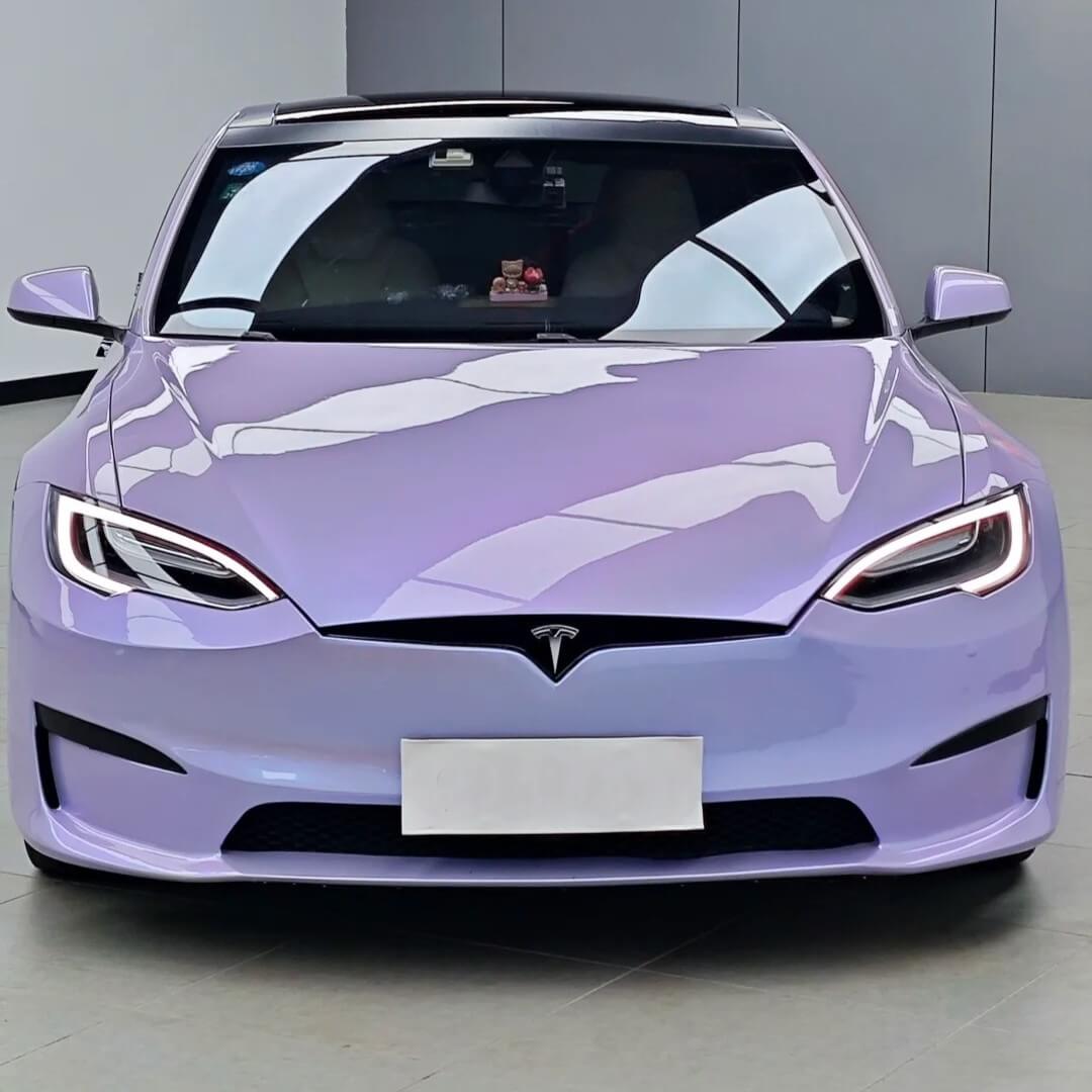 Tesla Pearl Lavender Color Shift Color PPF