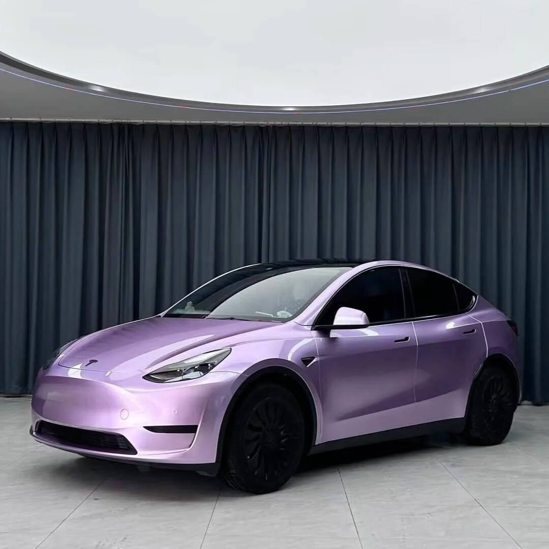 Tesla Pink Lavender Color PPF