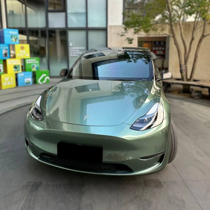 Tesla Teal Color PPF