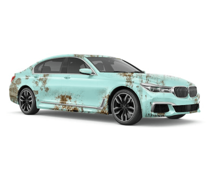 Tiffany Rust Car Wrap