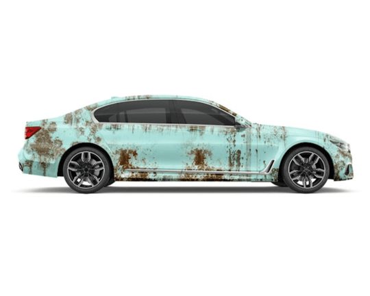 Rust Vinyl Wrap for Cars | Patina & Rust Effect Car Wrap – YesWrap