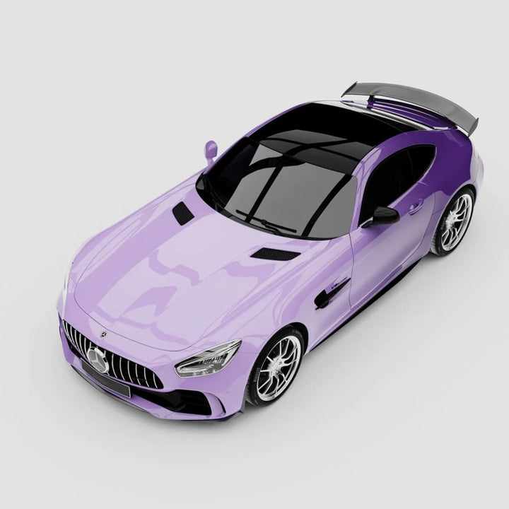 Two Tone Purple Vinyl Wrap
