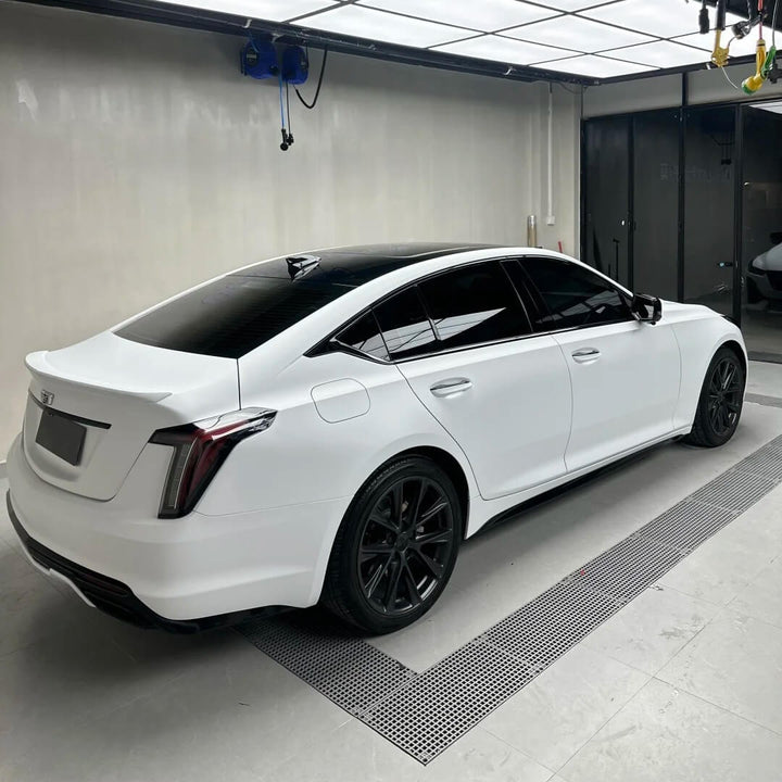 Ultra Matte White Car Wrap PPF