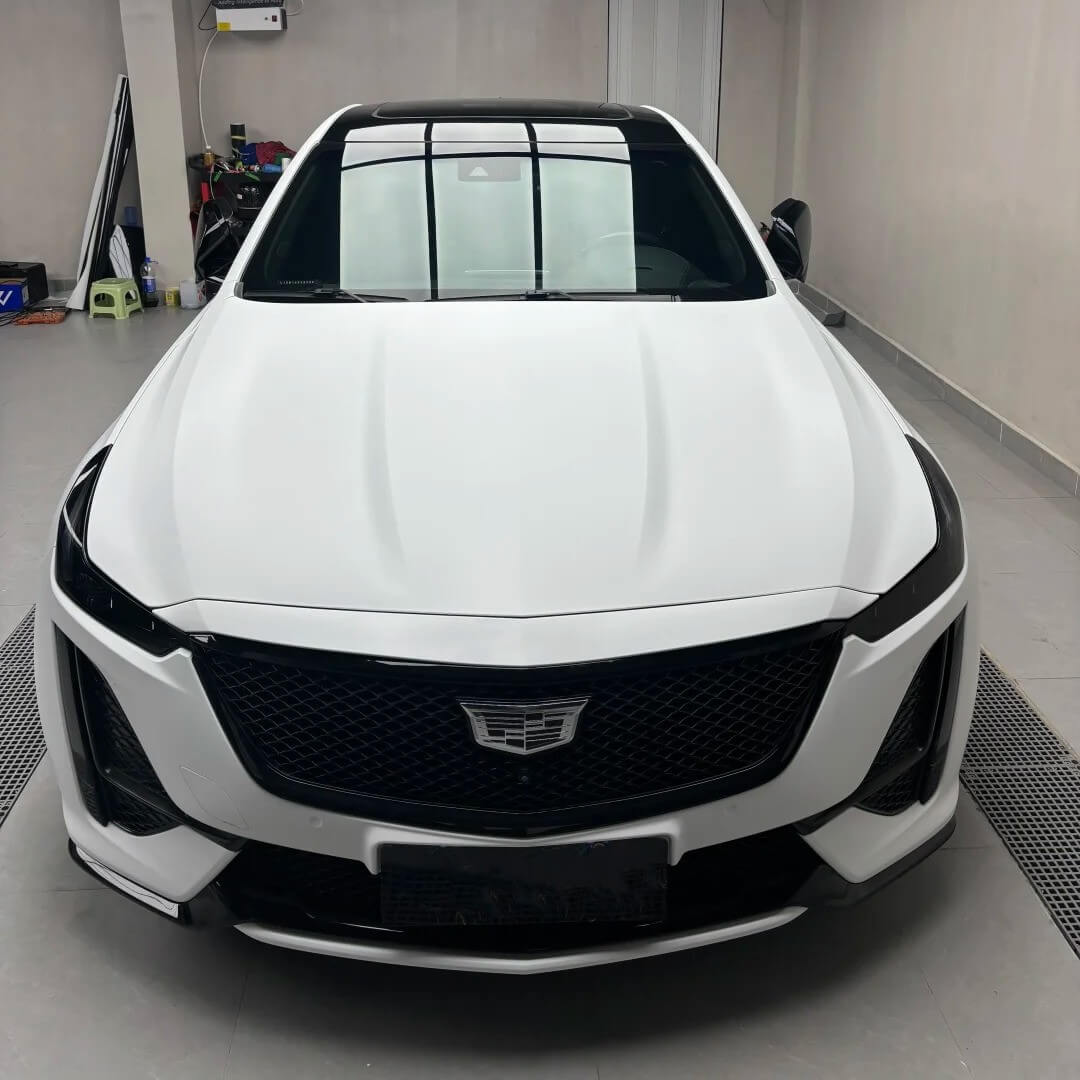 Ultra Matte White PPF Wrap