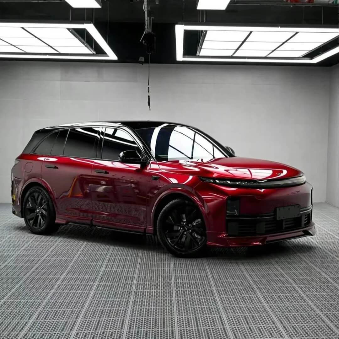 Vampire Red Car Wrap