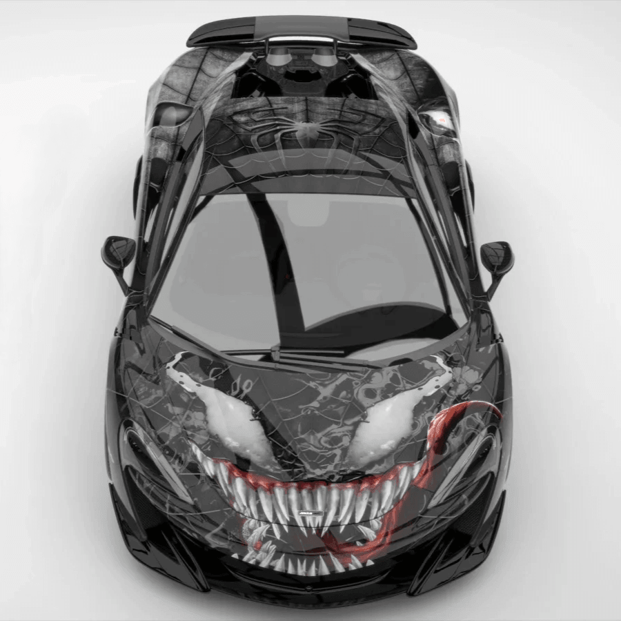 Venom Car Wrap – yeswrap