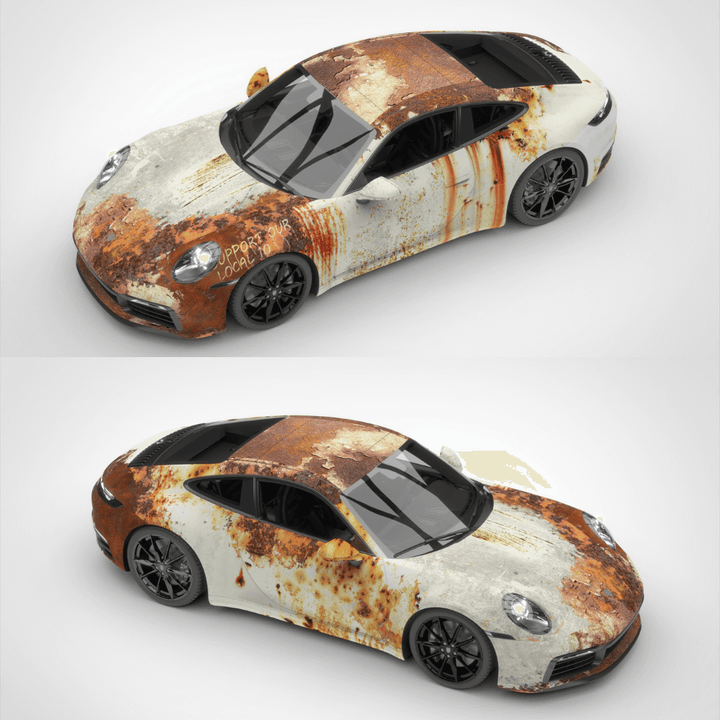 White Rust Wrap