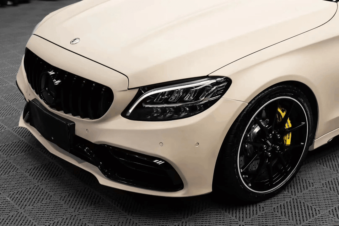 beige matte wrap