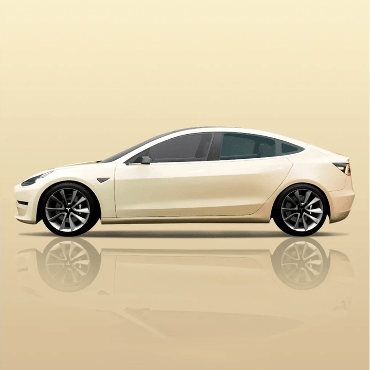 Beige Gradient Vinyl Wrap