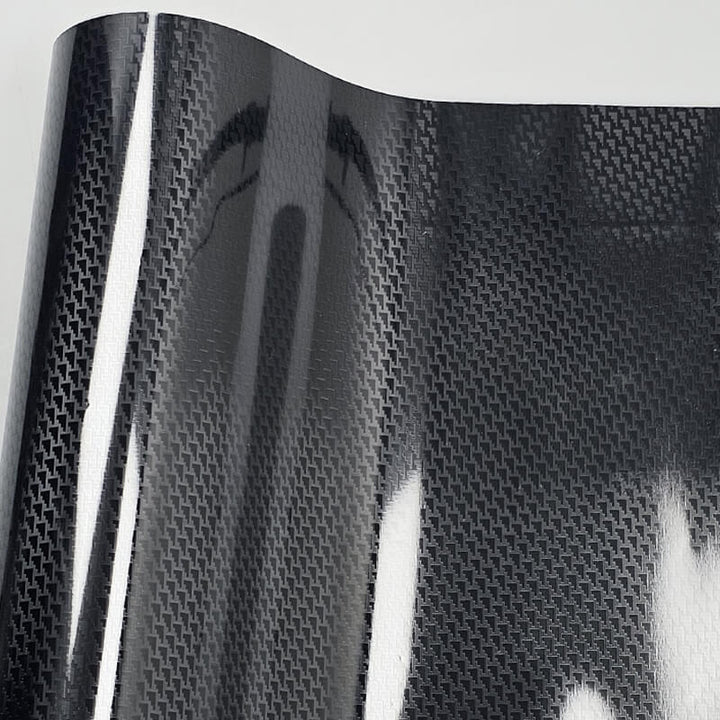 black forged carbon fiber wrap