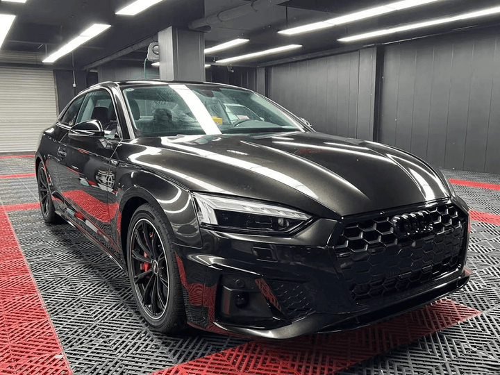 black metallic vinyl wrap