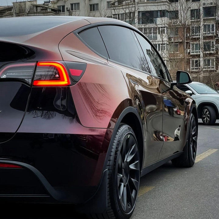 color shift black red wrap