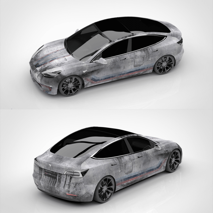 custom rust steel wrap