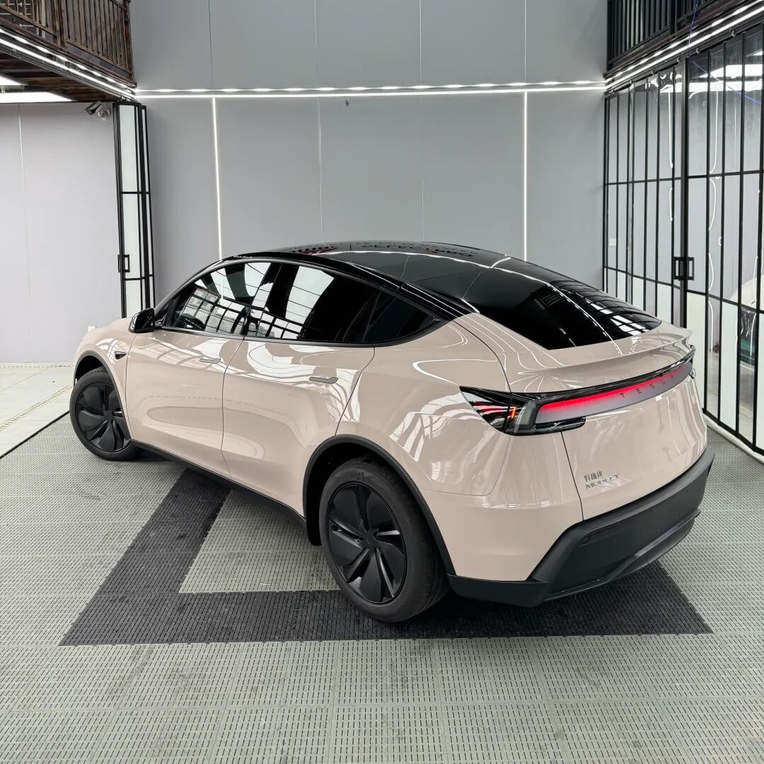 dusty pink PPF wrap